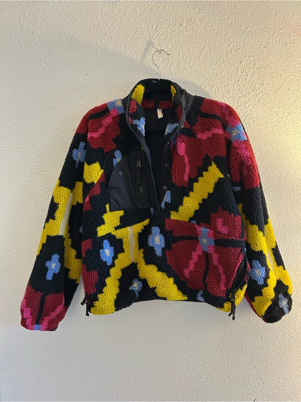 FP Movement Hit The Slopes Floral Printed Fleece Jacket